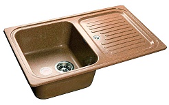 Granfest Мойка кухонная Standart GF-S780L Терракот – фотография-1